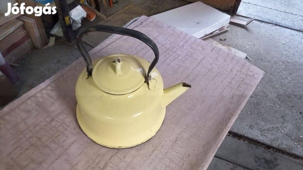 Teás kanna zománcozott