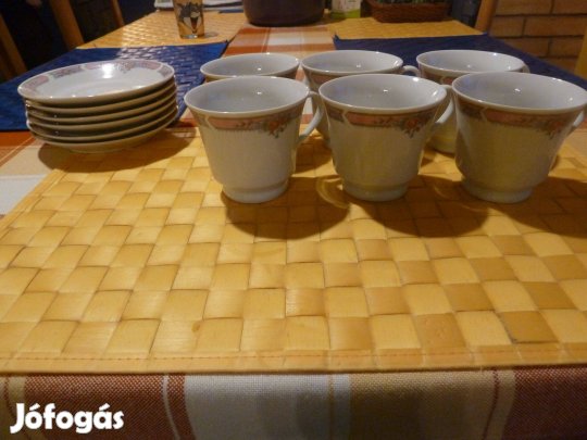 Teás készlet (csésze + alj)