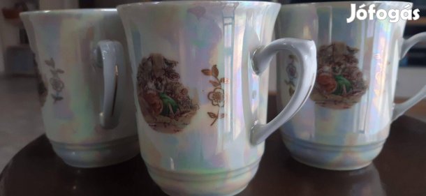 Teáscsészék - német (GDR) 6 db-os