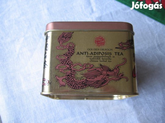 Teásdoboz, újszerű állapotban