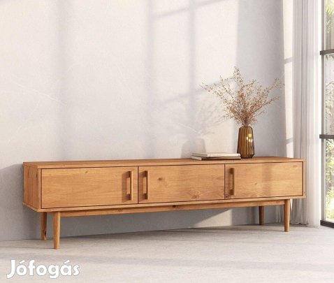 Tecca 180 fenyő alacsony komód/Tv komód (tölgy szín) 84185