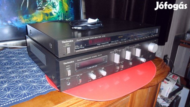 Technics 4 hangfal sztereó Hi Fi RS vég erősítő, kiváló teljesítmény
