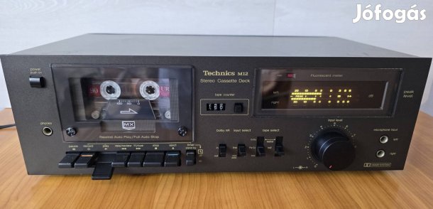 Technics M12 magnó, deck 
