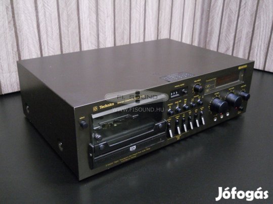 Technics RS-673 , 1 kazettás deck frissen szervizelve
