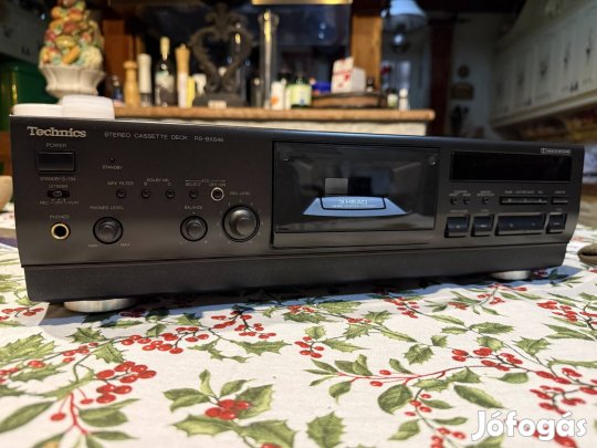 Technics RS-BX646 háromfejes kazettás magnó deck 