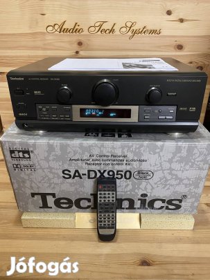 Technics SA-DX950 RDS rádiós 5.1 házimozi erősítő gyári dobozában