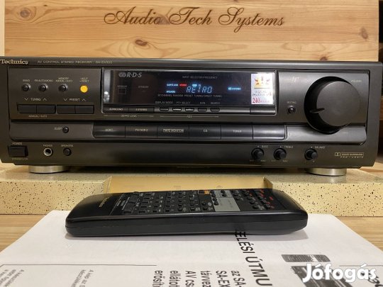 Technics SA-EX500 RDS radiós 5.1 házimozi erősítő