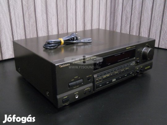 Technics SA-GX350 ,5x95W, 4-16 ohm, 5.1-s rádiós házimozi erősítő
