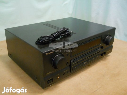 Technics SA-GX550 ,5x95W, 4-16 ohm, 5.1-s rádiós házimozi erősítő