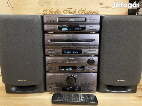 Technics SC-CH950 prémium mini hifi torony házimozi hangzással