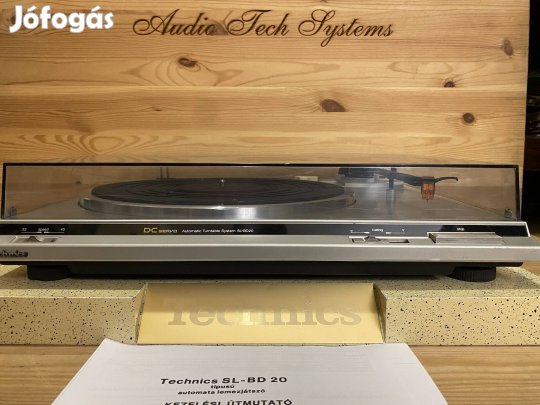 Technics SL-BD20 Silver félautomata lemezjátszó (6) A058