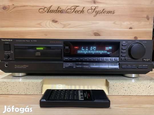 Technics SL-P555 optikai kimenetes Class-AA kategóriás cd