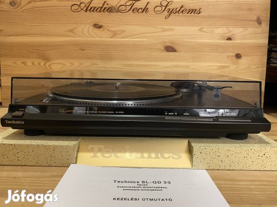 Technics SL-QD33 direkt hajtású automata lemezjátszó