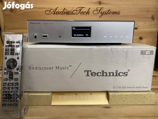 Technics ST-C700 hálózati audio lejátszó gyári dobozaval