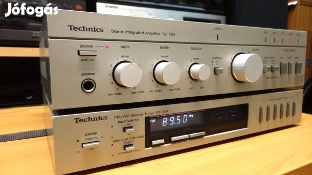 Technics SU-C04 midi erősítő és tuner