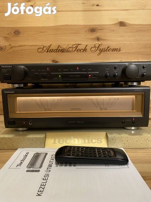 Technics SU-C1000/SE-A1000 referencia előerősítő/végerősítő páros 