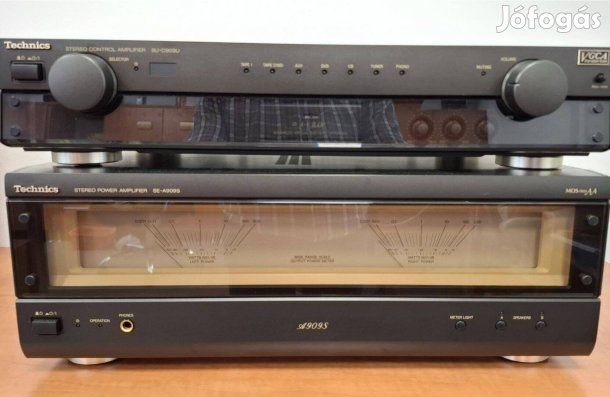 Technics SU-C909/SE-A909 páros (előerősítő/végerősítő)