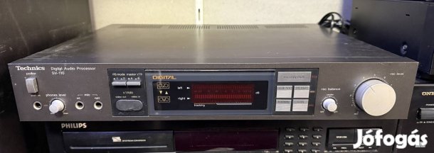 Technics SV-110 Digital video VHS sztereo digitális hang processzor 