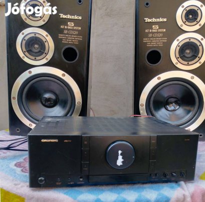 Technics sb-cd520 + Grundig v 21 san remo