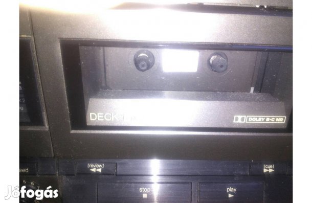 Technics stereo duble casette desk eladó