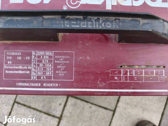 Technika hegesztő trafó