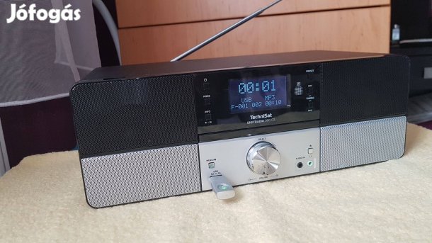 Technisat Digitradio 360 CD USB CD lejátszó FM rádió AUX