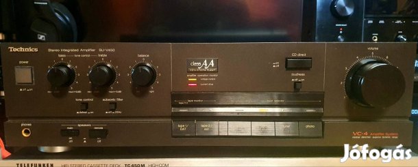 Tecnics stereo erősítő+Telefunken deck