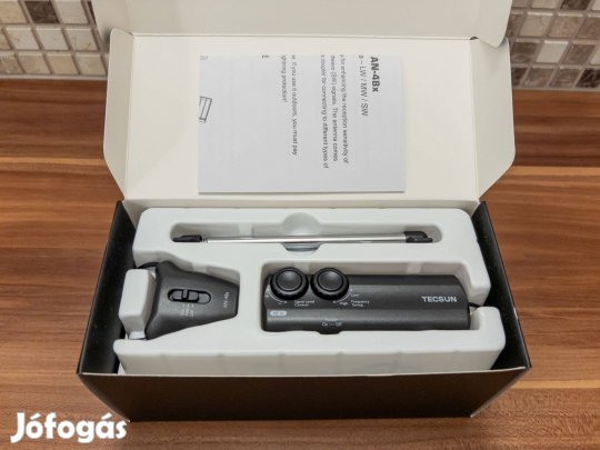 Tecsun AN-48x aktív keretantenna KH/RH/HH műsorvevőkhöz