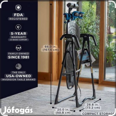 Teeter profi denevérpad, gerincnyújtó U.S.A