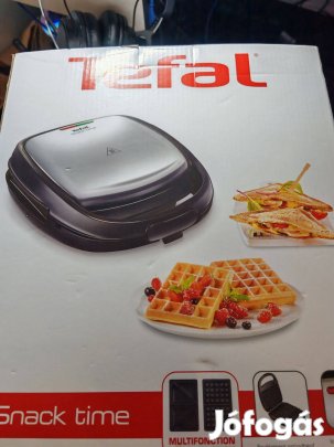 Tefal SW341D12 Snack Time szendvicssütő új