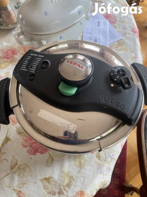 Tefal gyorsföző kukta fazék 6 literes clipso