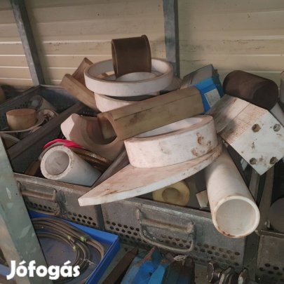 Teflon danamit müanyag rúd cső eszterga gép marógép nyers anyag