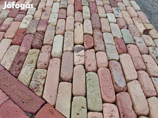 Tégla Viakolor térkő járólap fix.4.hasáb Januári Vásár!