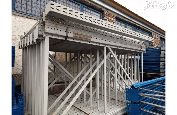 Tegometall polcrendszer keret több méretben