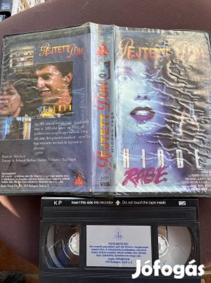 Tejtett düh thriller vhs 
