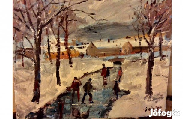 Tél - festmény