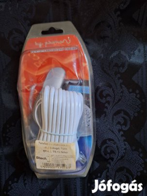 Telefon csatlakozókábel ( 10 méter) By Btech
