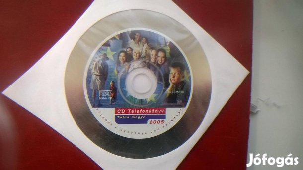 Telefon előfizetők névsora CD-n , 2005 , új