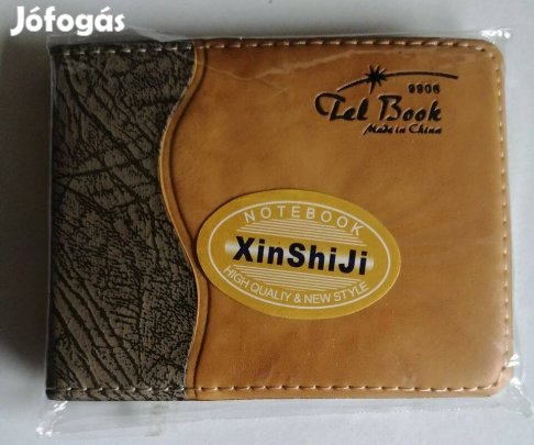 Telefon notesz, kisméretű, új