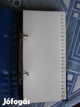 Telefon regiszter füzet