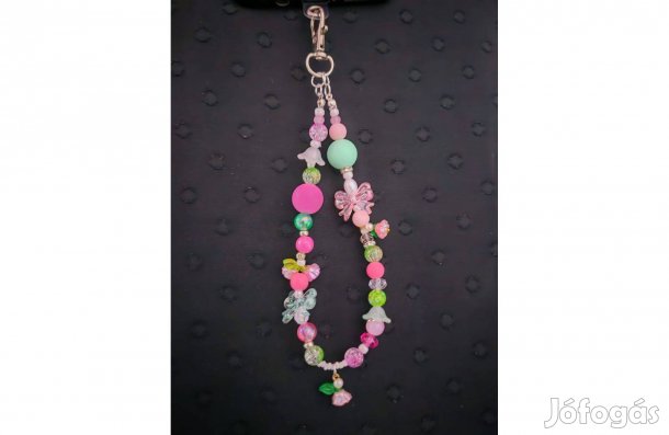 Telefondísz,kulcstartó,táskadísz