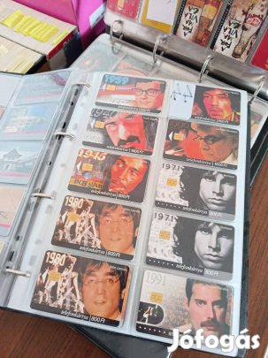 Telefonkártya gyűjtemény