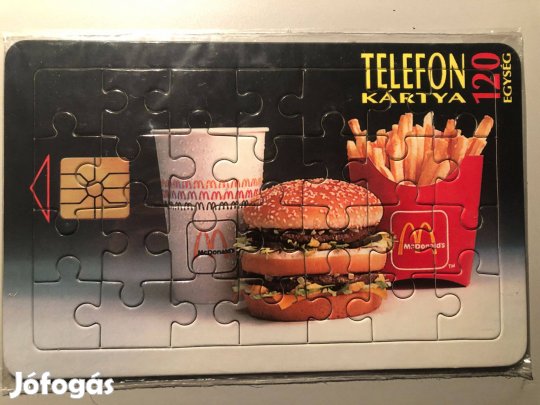 Telefonkártya puzzle eladó