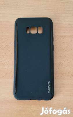 Telefontok Samsung Galaxy S8 Plus S9 ütésálló 360° fekete tok