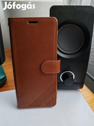 Telefontok, Honor 90-es telefonhoz, bőr, lencsevédős, új