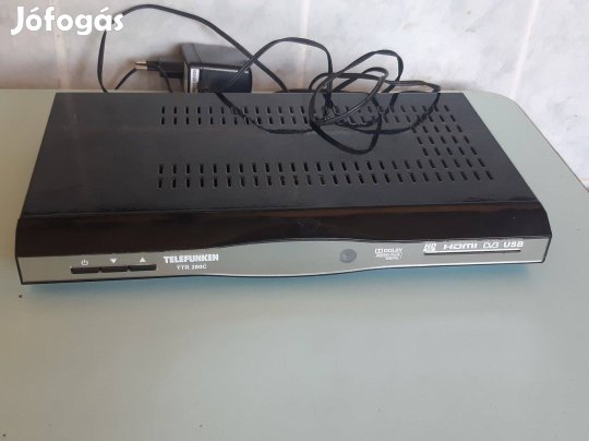Telefunken Ttr280C DVB-T2 Mindig TV beltéri egység működő
