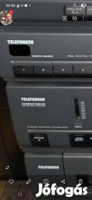 Telefunken + Sharp CP 151 hangfalpár