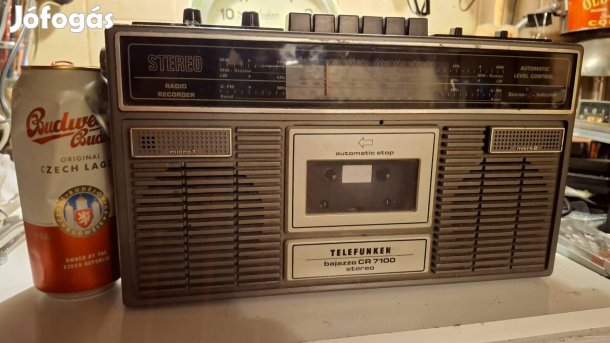 Telefunken bajazzo CR7100 rádiósmagnó