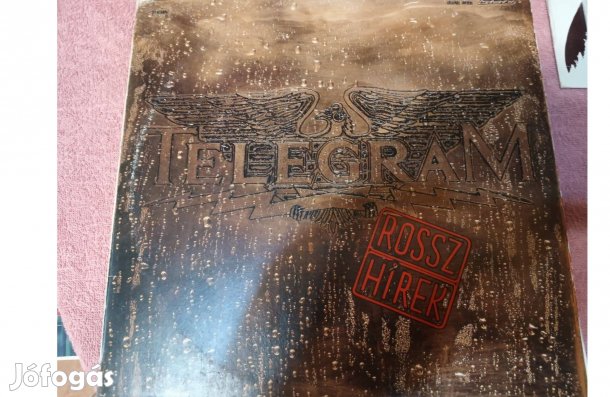 Telegram Rossz hírek bakelit hanglemez eladó