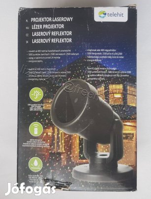 Telehit lézer projektor színes távírányítóval esküvői dísz fények A
